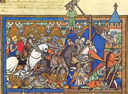 The medieval european christians are fools for using the knights against the Ottoman empire Battle