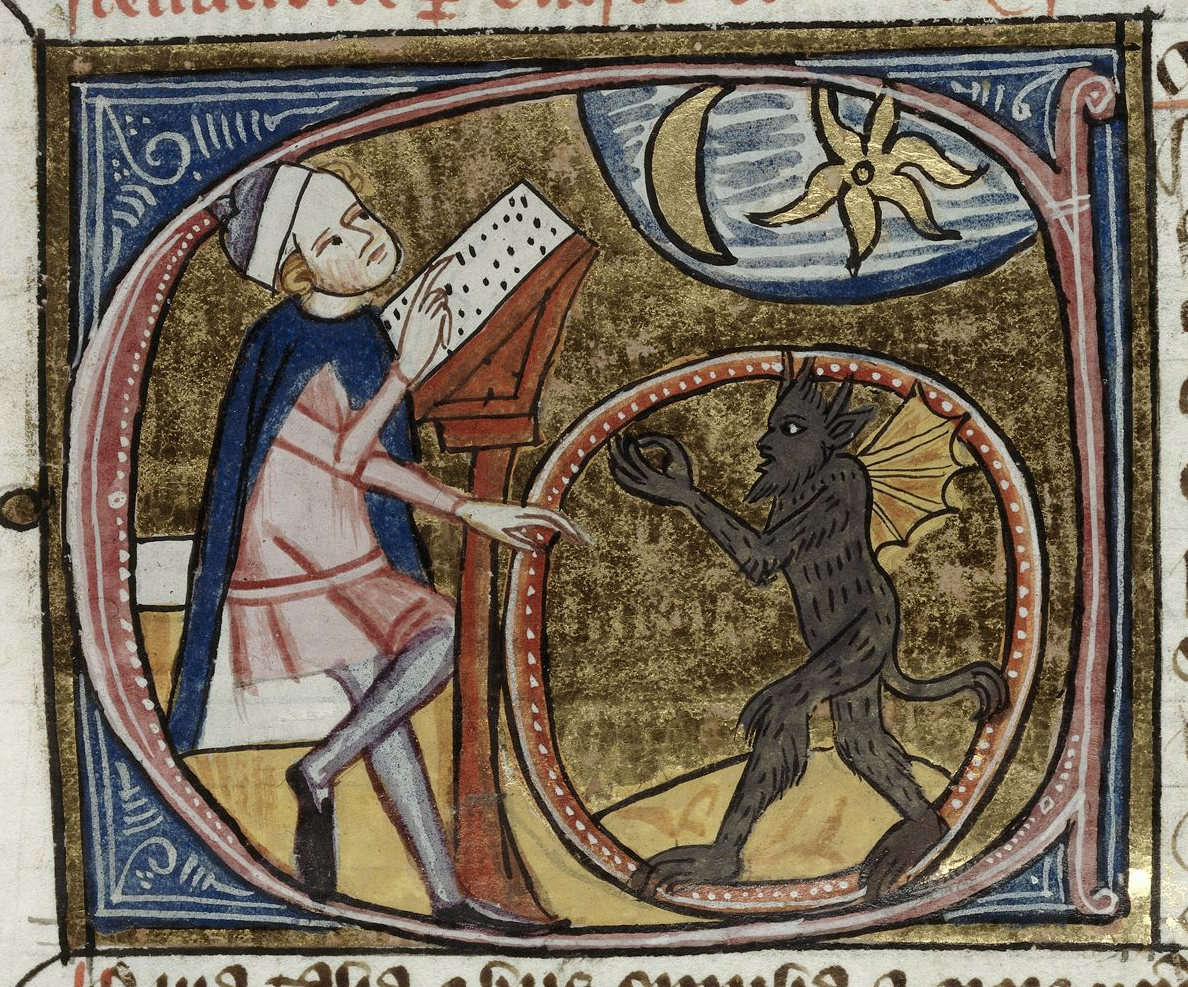 Смысл жизни человека для средневекового сознания. Магия средневековья. Средневековая мистика. Средневековые миниатюры с дьяволом.